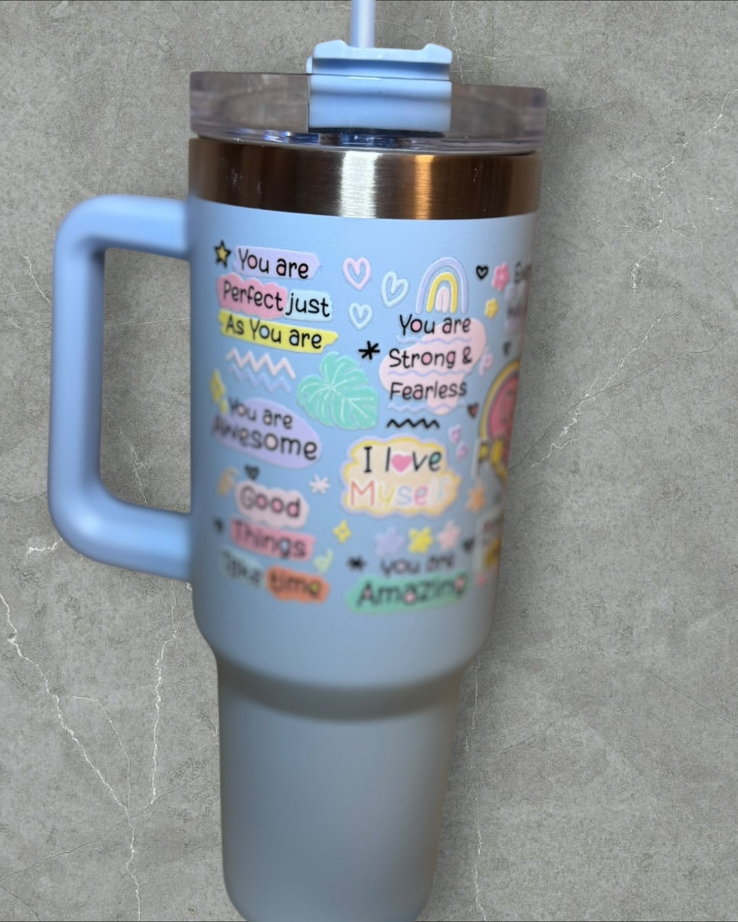 Cup of Positivity 40oz tumbler