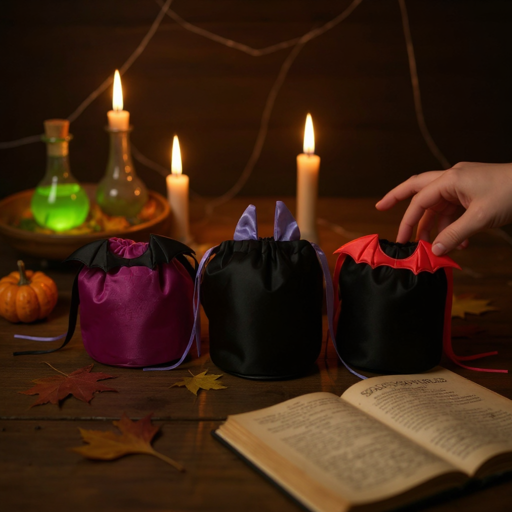 Personalised Halloween Drawstring Bag