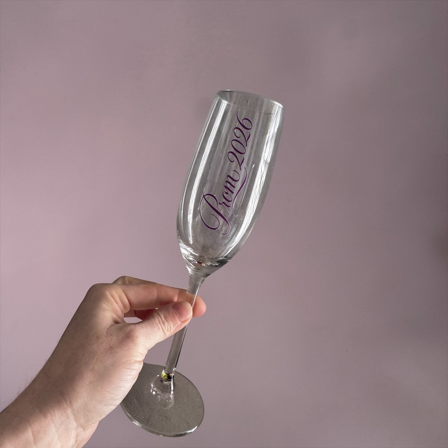 Personalised Prom 2026 Champagne Flute