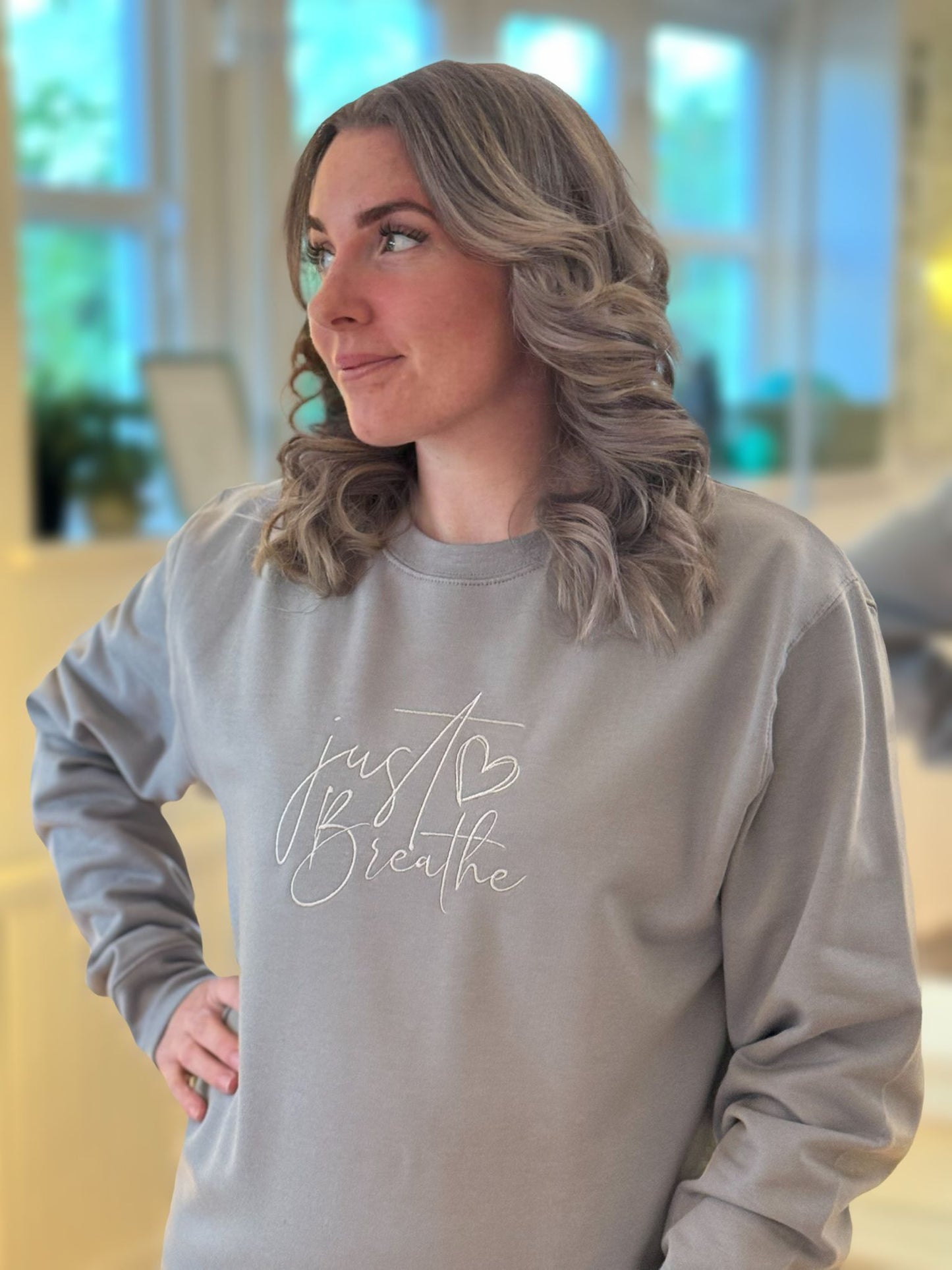 Just Breathe Sweatshirt