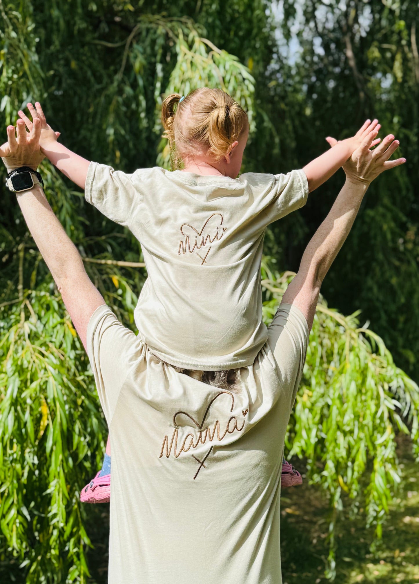 Mama and Mini tee SET