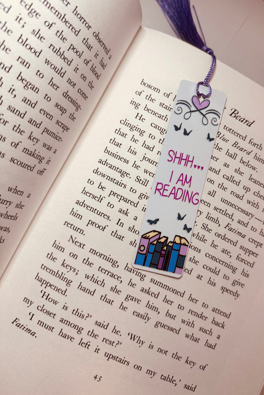 SHH … I am Reading aluminium