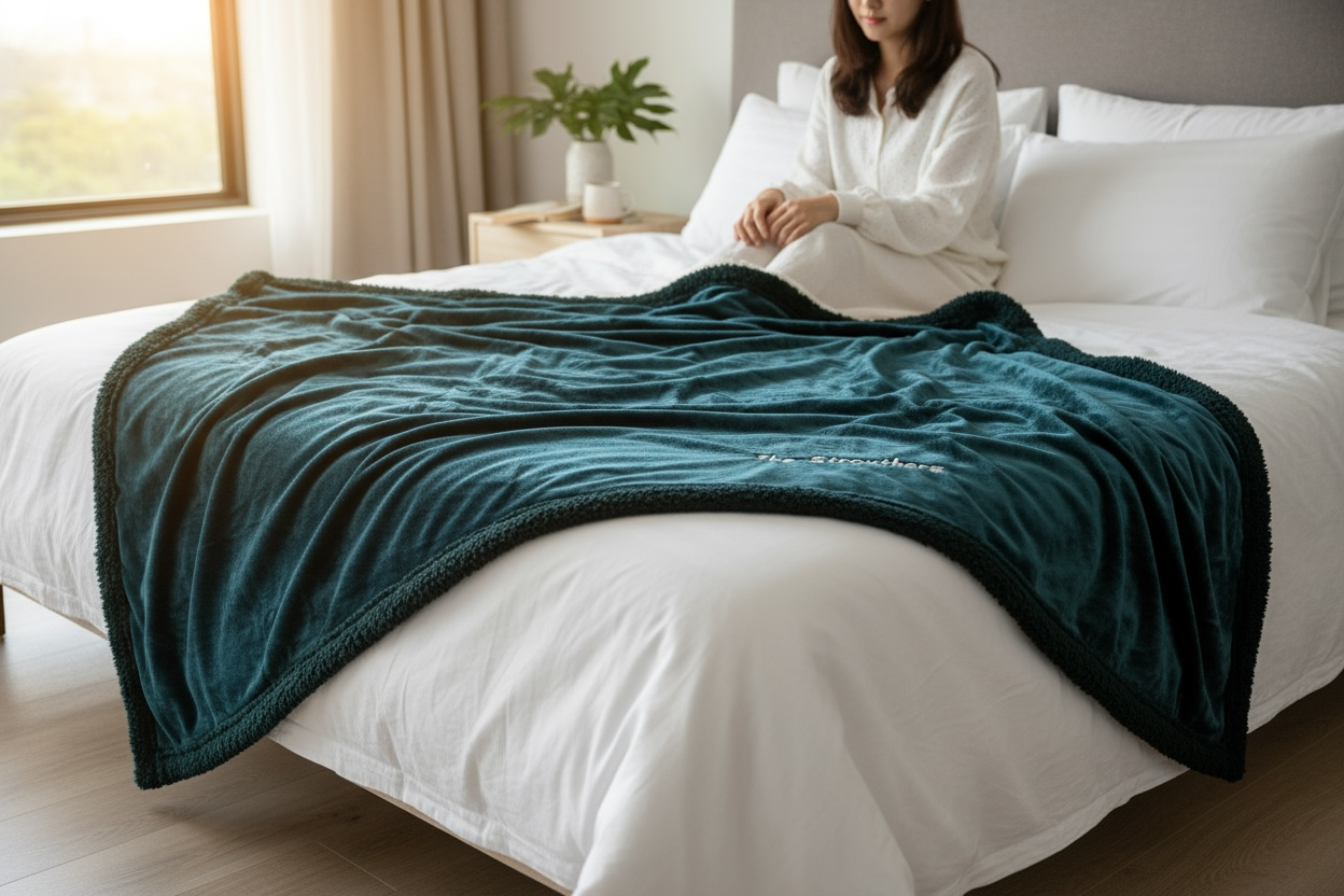 Personalised Sherpa Throw