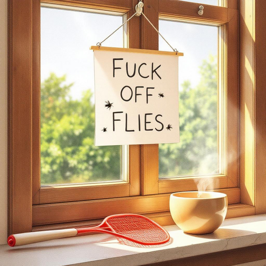Scents of Humour “F*ck Off Flies” Coconut & Rapeseed Wax Melt – 80g