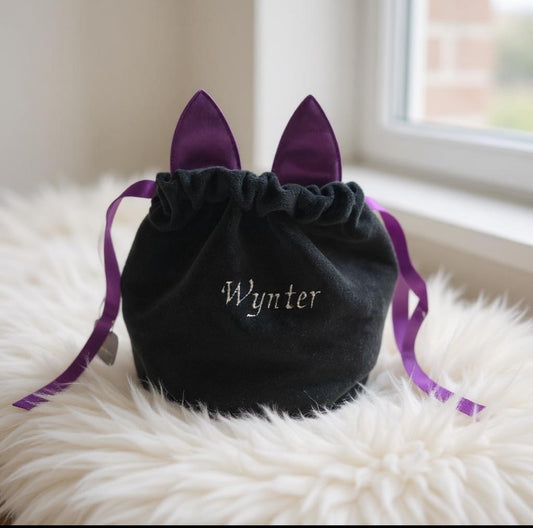 Personalised Halloween Drawstring Bag